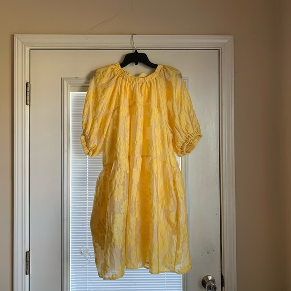 Robe Mini Talulah à Fines Bretelles - Noir Floral, Taille S, Neuve (valeur $260)